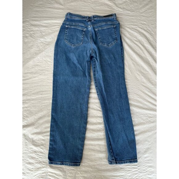 Gloria Vanderbilt Womens Blue Jeans 12S straight‎ leg denim cotton vintage - Picture 5 of 7